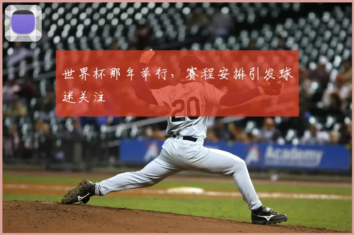 世界杯那年举行,赛程安排引发球迷关注