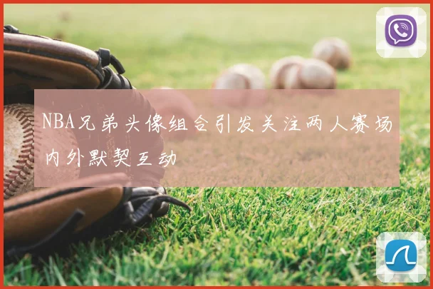 NBA兄弟头像组合引发关注两人赛场内外默契互动